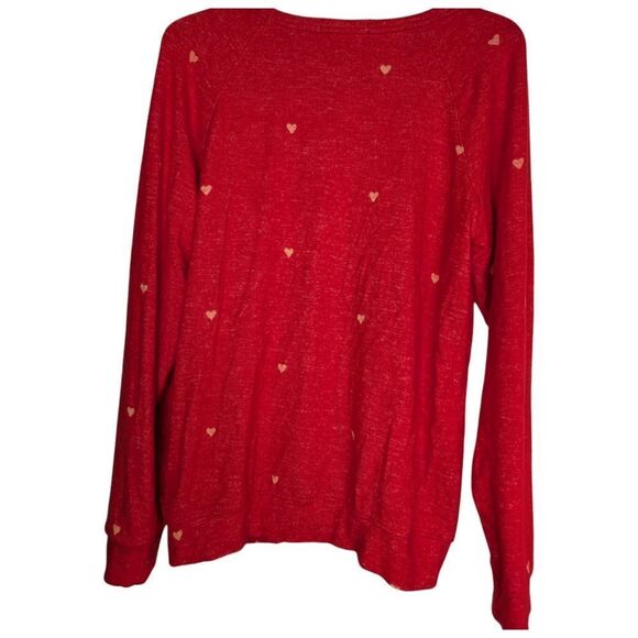 Buffalo Red Heart pattern soft Sweater size M - Picture 8 of 10